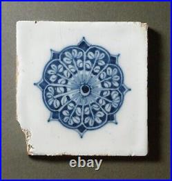 Very Rare Set Of Eight Early 18th Century Lambeth Delft Tiles With Provenance Very Rare Set Of Eight Early 18th Century Lambeth Delft Tiles With Provenance