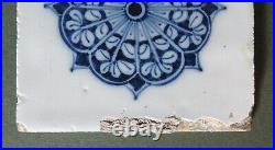 Very Rare Set Of Eight Early 18th Century Lambeth Delft Tiles With Provenance Very Rare Set Of Eight Early 18th Century Lambeth Delft Tiles With Provenance