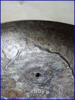 Very Rare Very Large And Early Bronze Lantern Clock Bell Dated 1604 In Two Place Very Rare Very Large And Early Bronze Lantern Clock Bell Dated 1604 In Two Place