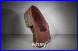 Very Rare Welsh Early 19th Century Antique Lip-Work Armchair