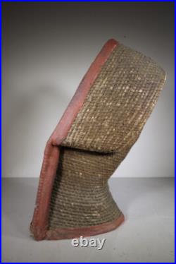 Very Rare Welsh Early 19th Century Antique Lip-Work Armchair