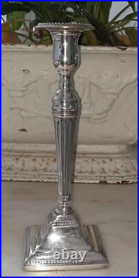 Very Rare and Early George III Adam Style Patong Candlestick C 1750+