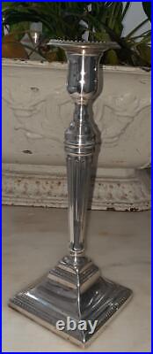Very Rare and Early George III Adam Style Patong Candlestick C 1750+ Very Rare and Early George III Adam Style Patong Candlestick C 1750+