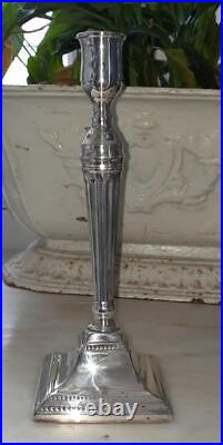 Very Rare and Early George III Adam Style Patong Candlestick C 1750+ Very Rare and Early George III Adam Style Patong Candlestick C 1750+