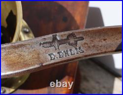 Very early American Coffee Mill Grinder F. W. Ehlis Antique and Rare Beautiful