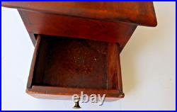 Very early American Coffee Mill Grinder F. W. Ehlis Antique and Rare Beautiful