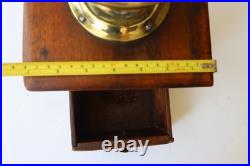 Very early American Coffee Mill Grinder F. W. Ehlis Antique and Rare Beautiful