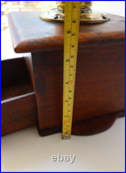 Very early American Coffee Mill Grinder F. W. Ehlis Antique and Rare Beautiful