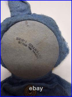 Very rare Antique 1920s, (1925) felt flapper doll purse with detailed