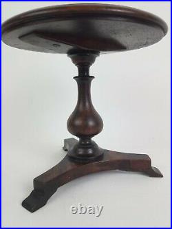 Very rare early 19th Century Georgian miniature apprentice piece pedestal table