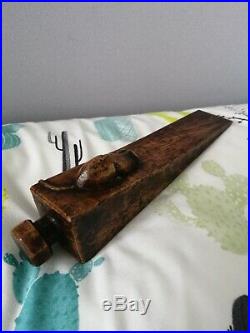 Very rare early gorgeous Mouseman doorstop