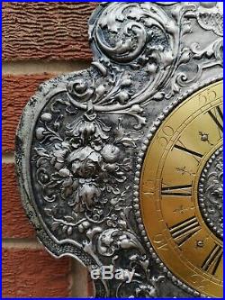 Very rare museum quality, telleruhr clock, zappler clock, early 1700. Verge