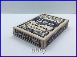 Vintage Antique Early Century Tax Stamp Bee Playing Cards Blue Rare