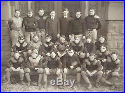 Vintage Antique Football Team Photograph Huge early 1900s Shippensburg, PA. Rare