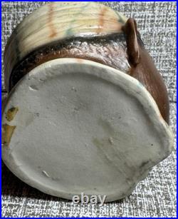 Vintage Bisque Servant Girl /Boy Tobacco Jar 1920s RARE Antique Collectible