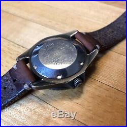Vintage Early Heuer 980.026 Professional Diver PVD Pre Tag Thick Case Rare