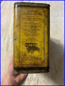 Vintage Early Rare Antique Polarine 1913 Standard Oil Half 1/2 Gallon Oil Can Vintage Early Rare Antique Polarine 1913 Standard Oil Half 1/2 Gallon Oil Can