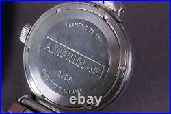 Vintage Early VOSTOK Eared AMPHIBIAN Lugs Diver 20ATM Watch USSR Luminous Rare