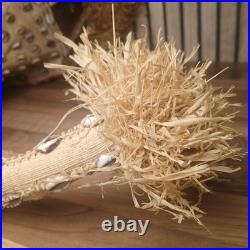 Vintage Rare Early 20th Century African Kuba Elephant Trunk Headress Mask