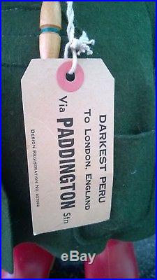 Vintage Rare Early Gabrielle Designs Paddington Bear All Original Clothes Boots