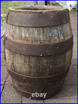 WOW RARE Antique Early 1900s JACOB RUPPERT NY Brewery Wooden Beer Barrel Keg