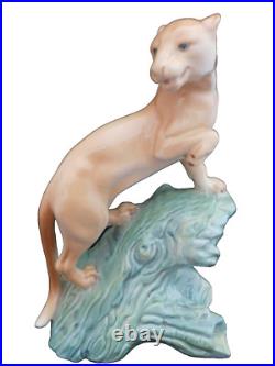 Wade Panther Faust Lang 1939 Original 9 inches tall signed Very Rare