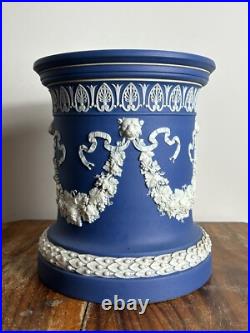 Wedgwood Jasperware Pedestal Vase Stand Early 19thC Rare Antique 21cm