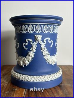 Wedgwood Jasperware Pedestal Vase Stand Early 19thC Rare Antique 21cm Wedgwood Jasperware Pedestal Vase Stand Early 19thC Rare Antique 21cm