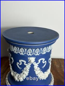 Wedgwood Jasperware Pedestal Vase Stand Early 19thC Rare Antique 21cm