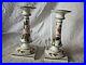 Wemyss_Pair_of_Super_Rare_Candle_Sticks_Rose_Decorated_with_Roses_Buds_01_mgg