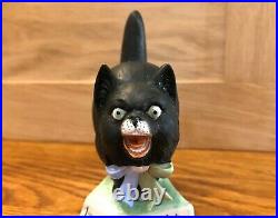 Women's Suffrage I Want My Vote Rare Antique Ceramic Black Cat Early 1900s
