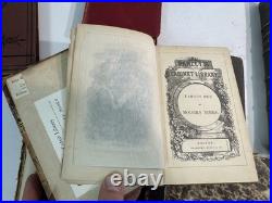 X8 Antique Vintage 1800/Early 1900 Books HC RARE Educational, Health, History