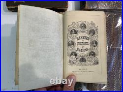 X8 Antique Vintage 1800/Early 1900 Books HC RARE Educational, Health, History