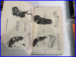 X8 Antique Vintage 1800/Early 1900 Books HC RARE Educational, Health, History