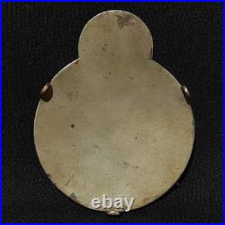 X-Rare Antique Early 1904/1910 Argentine Automobile Club Enamel Copper Car Badge